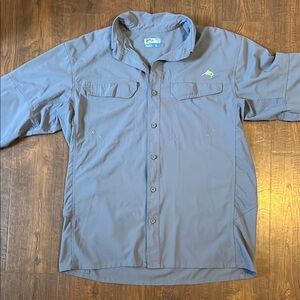 Men’s Blue Fishing shirt
